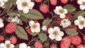 清新植物花纹暗纹纹理