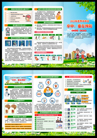 2023年世界卒中日知识三折页