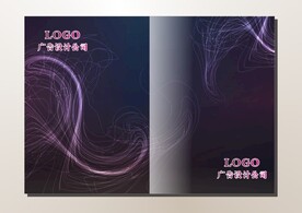 深紫线条美 封面