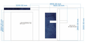 欧式婚礼舞台背景板