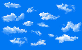 蓝天白云