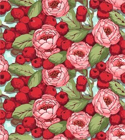 手绘水果背景图案