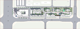 小区景观方案设计彩色平面图