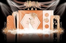 小众简约婚礼背景