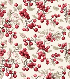浆果设计无缝图案背景