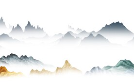 人气 清晰爆款山水 TIf分层