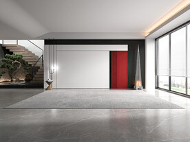 现代极简 轻奢客厅 背景墙