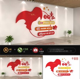 三个务必文化墙