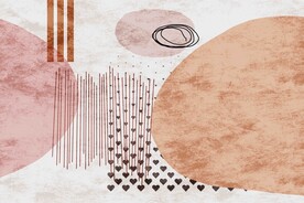 现代简约抽象地垫