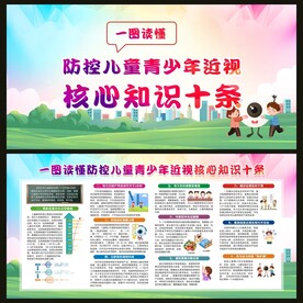 一图读懂青少年近视核心知识十条