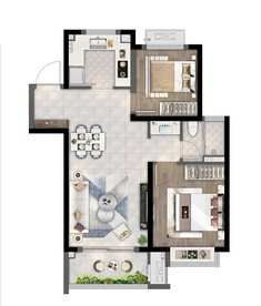 户型图 家配图 洋房图图片