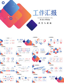 2024工作总结汇报动态PPT