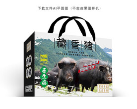 西藏黑猪包装