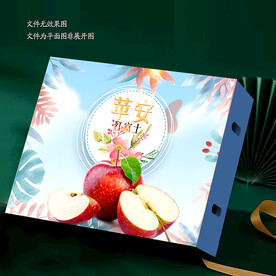 苹果包装 红富士礼盒