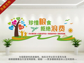 食堂文化墙背景墙