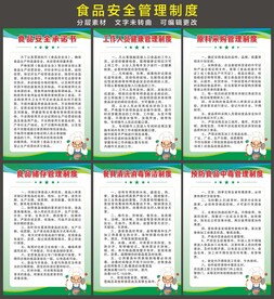 食品安全管理制度