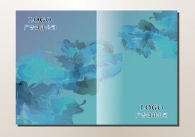 蓝海波浪 书本封面