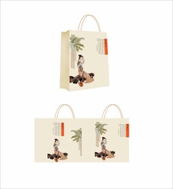 国风手提袋 