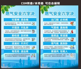 燃气安全六字决