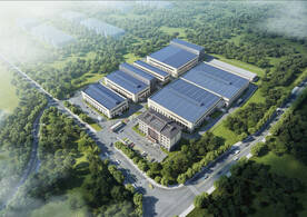 工厂规划设计案例鸟瞰图