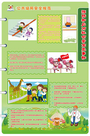 中小学安全教育挂图