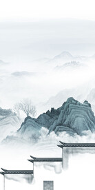 简约 中式意境玄关 TIF分层