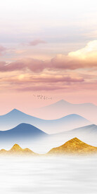 爆款 简约中式玄关 TIF分层