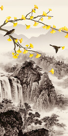 高端 新品现代玄关 TIF分层