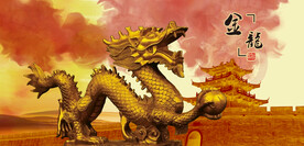 金龙雕塑金龙