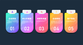 多彩数据信息图表