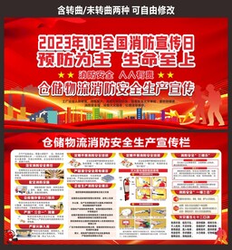 119仓库物流消防安全日