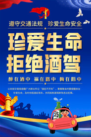 拒绝酒驾海报