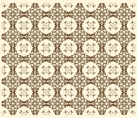 CDR矢量高档金色花纹底纹背景