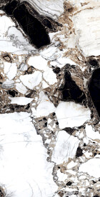 黑白大理石切面