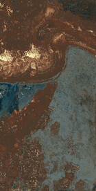 深啡网 咖啡色棕金属仿古砖