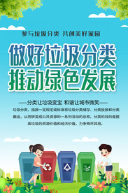 垃圾分类宣传海报