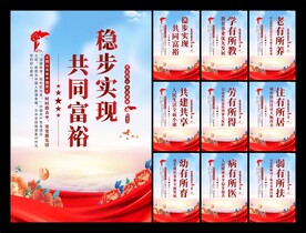 共同富裕党建海报