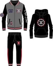 男童套装印花图案底纹