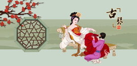 古代美女仕女图