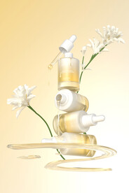 c4d工程花朵精华oc渲染