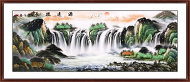 国画山水画