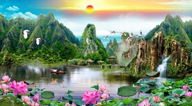 山水风景画