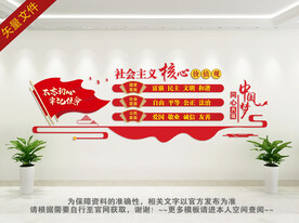 学校社会主义核心观