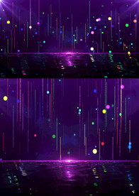 4K梦幻粒子唯美背景AE模板