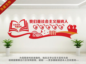 五育并举文化墙