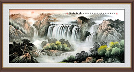 江山如画山水风景