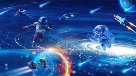 银河系宇宙太空