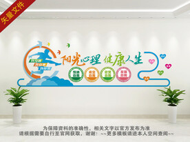 心理健康室文化墙