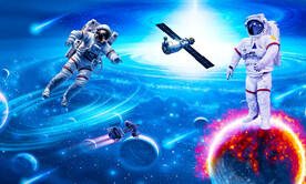 太空人星空宇航员