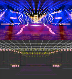 综艺歌手大赛舞美设计